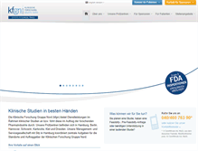 Tablet Screenshot of kfgn.de